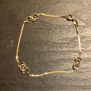 14k gold 585 bracelet 2 grams